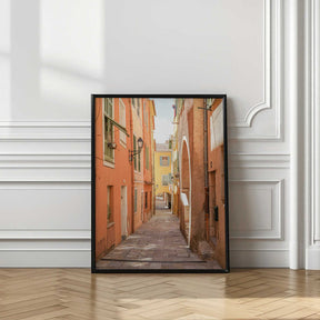 Streets of Menton Poster