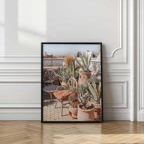 Rooftop in Marrakech Poster