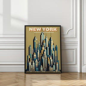 New York Skyline Poster