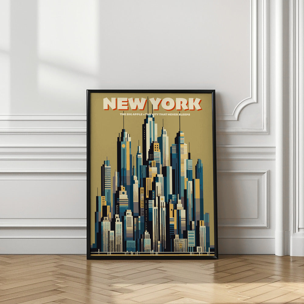 New York Skyline Poster