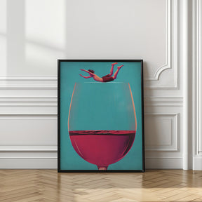 Wine Dive Poster