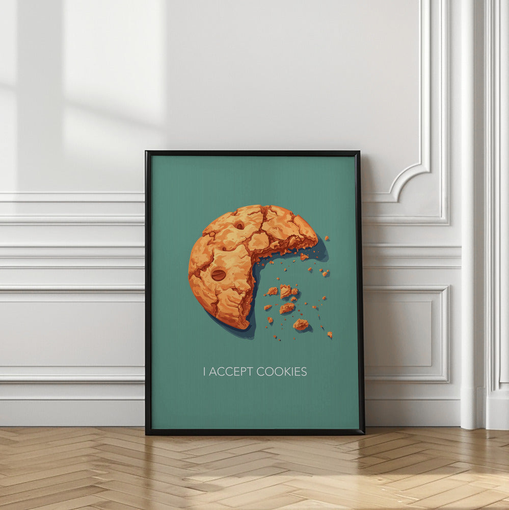 I Accept Cookies Poster