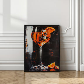 Aperol Spritz Dark Edition Poster