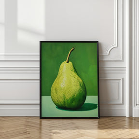 Green Pear Poster