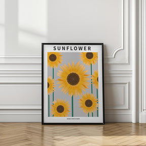 Sunflower - National flower och Ukraine Poster