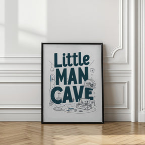 Little Man Cave Poster