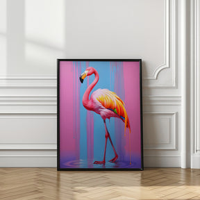 Flamingo Pop Art Poster