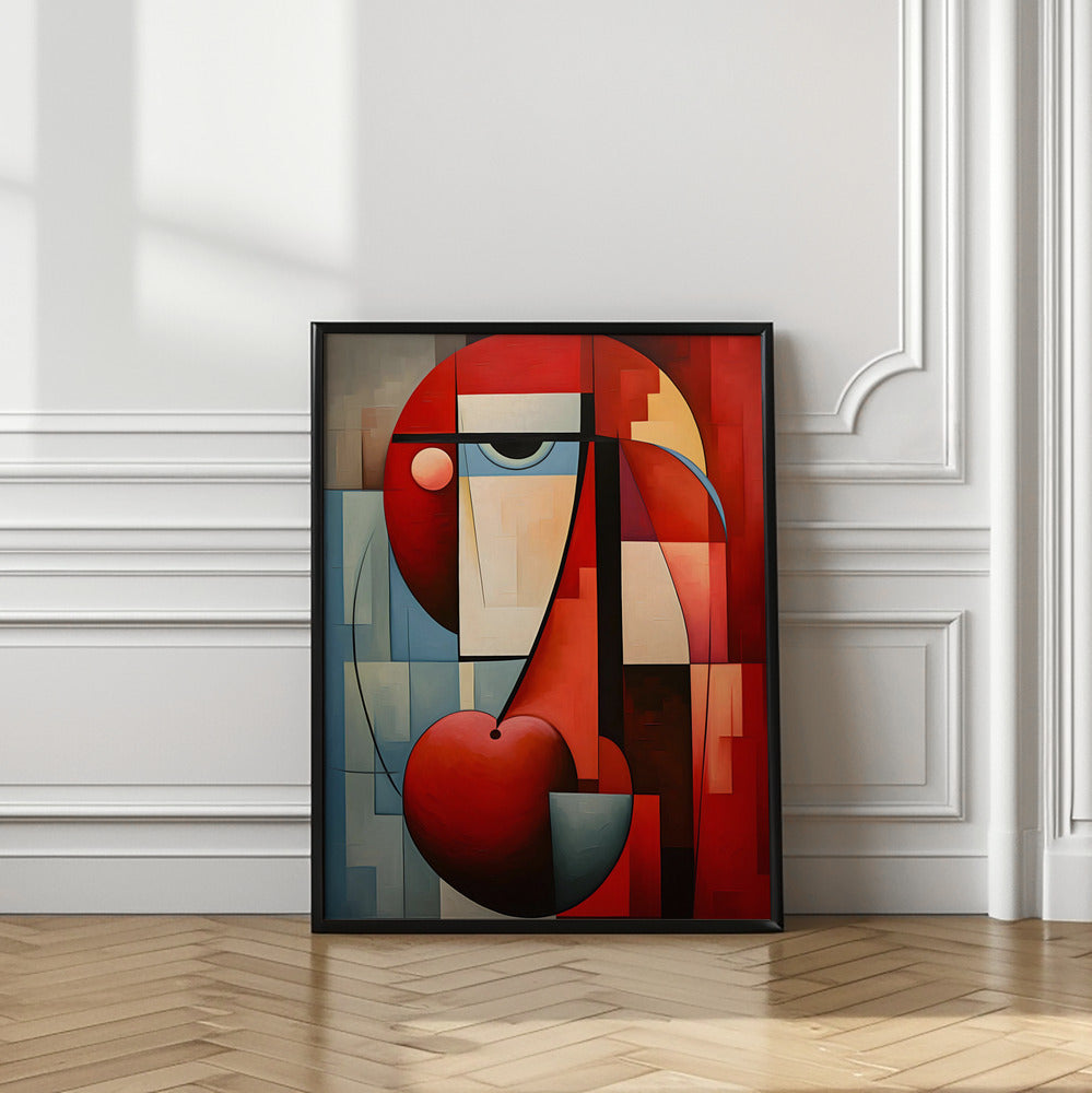 The Abstract Face Poster