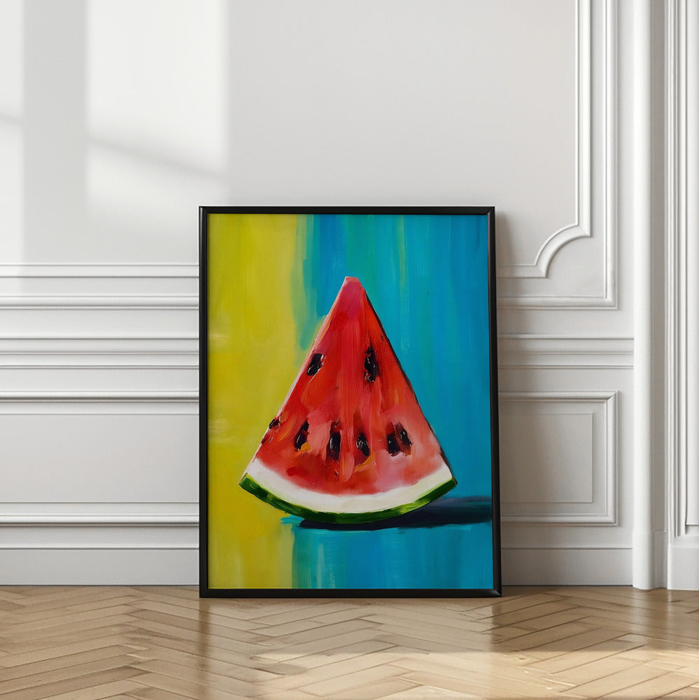 Watermelon Slice Poster