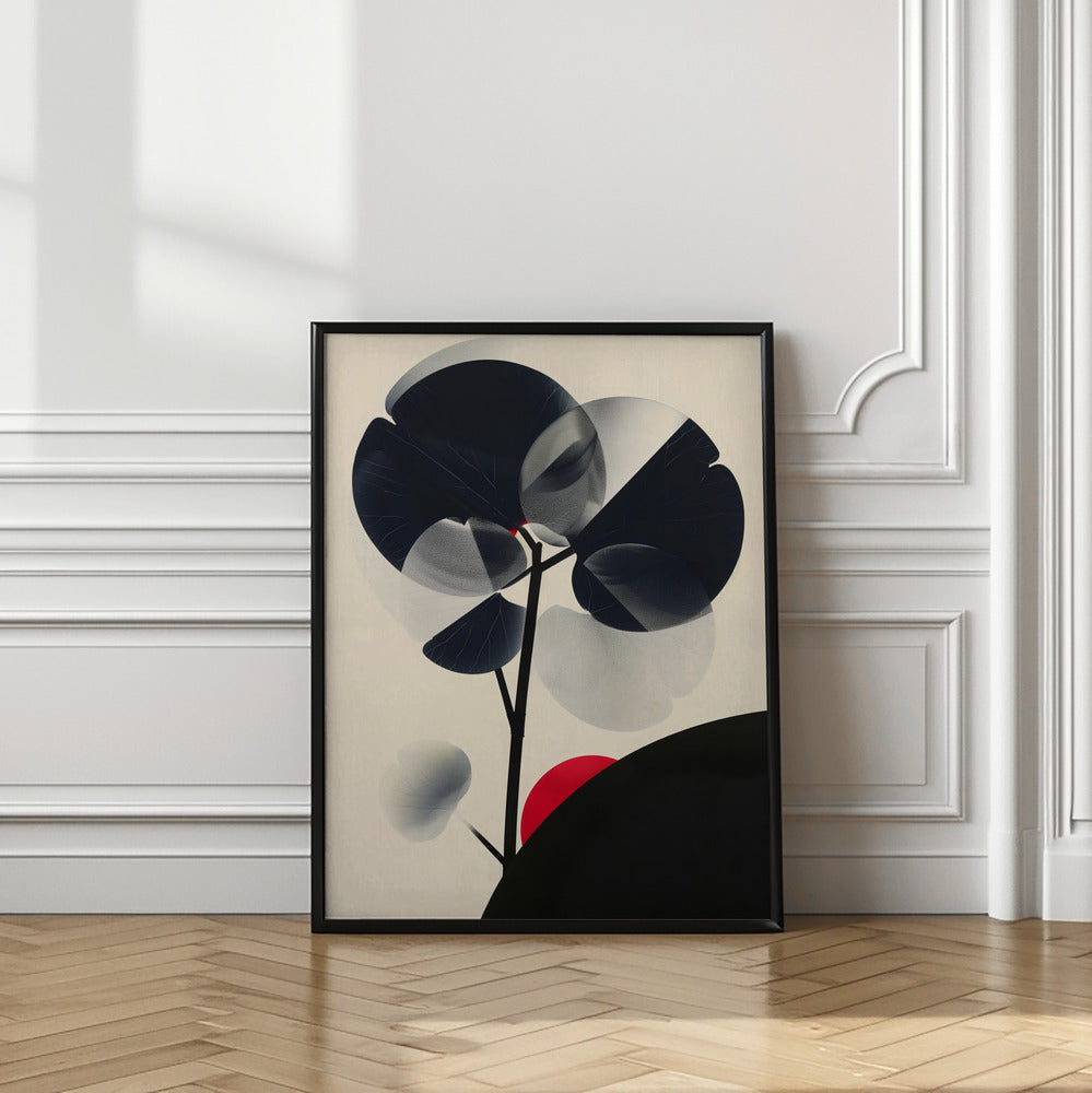 Abstract Leaves Poster