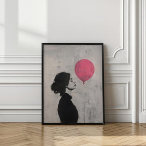 The Girl With the Pink Balloon Poster