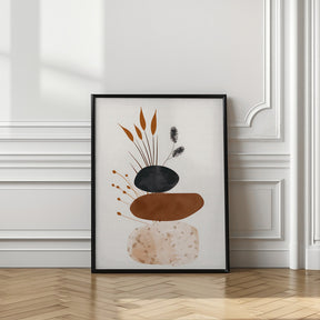 Abstract Minimalist Shapes No 4 Poster