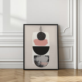 Abstract Minimalist Shapes No 6 Poster