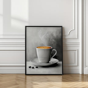 I Love Coffee Food Illustration Art (16) Poster