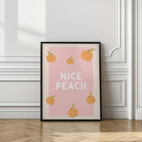 Nice Peach Poster