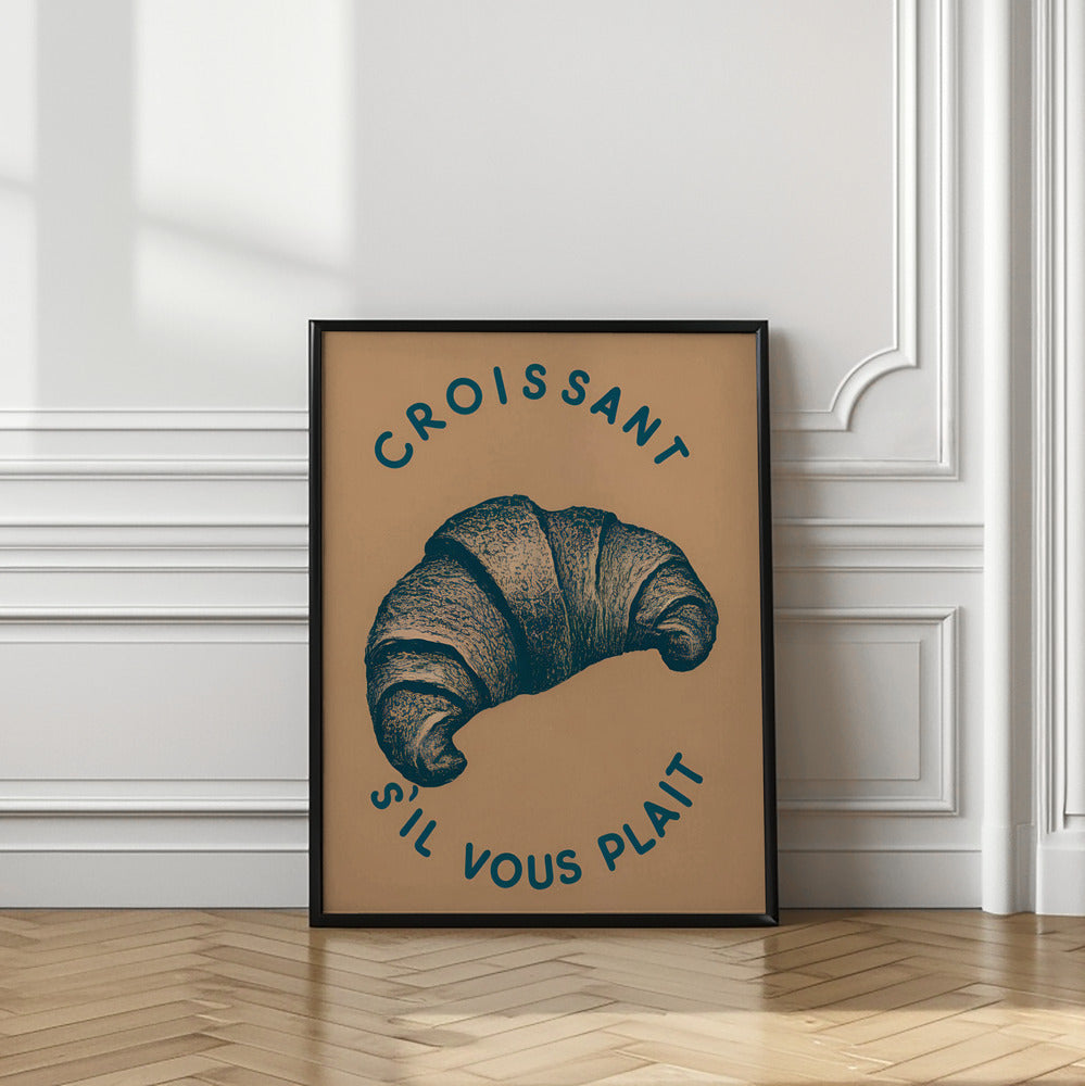 Croissant Poster