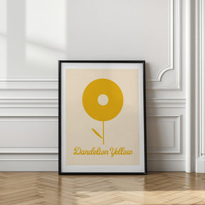 Pandc Dandelionyellow Copy Poster