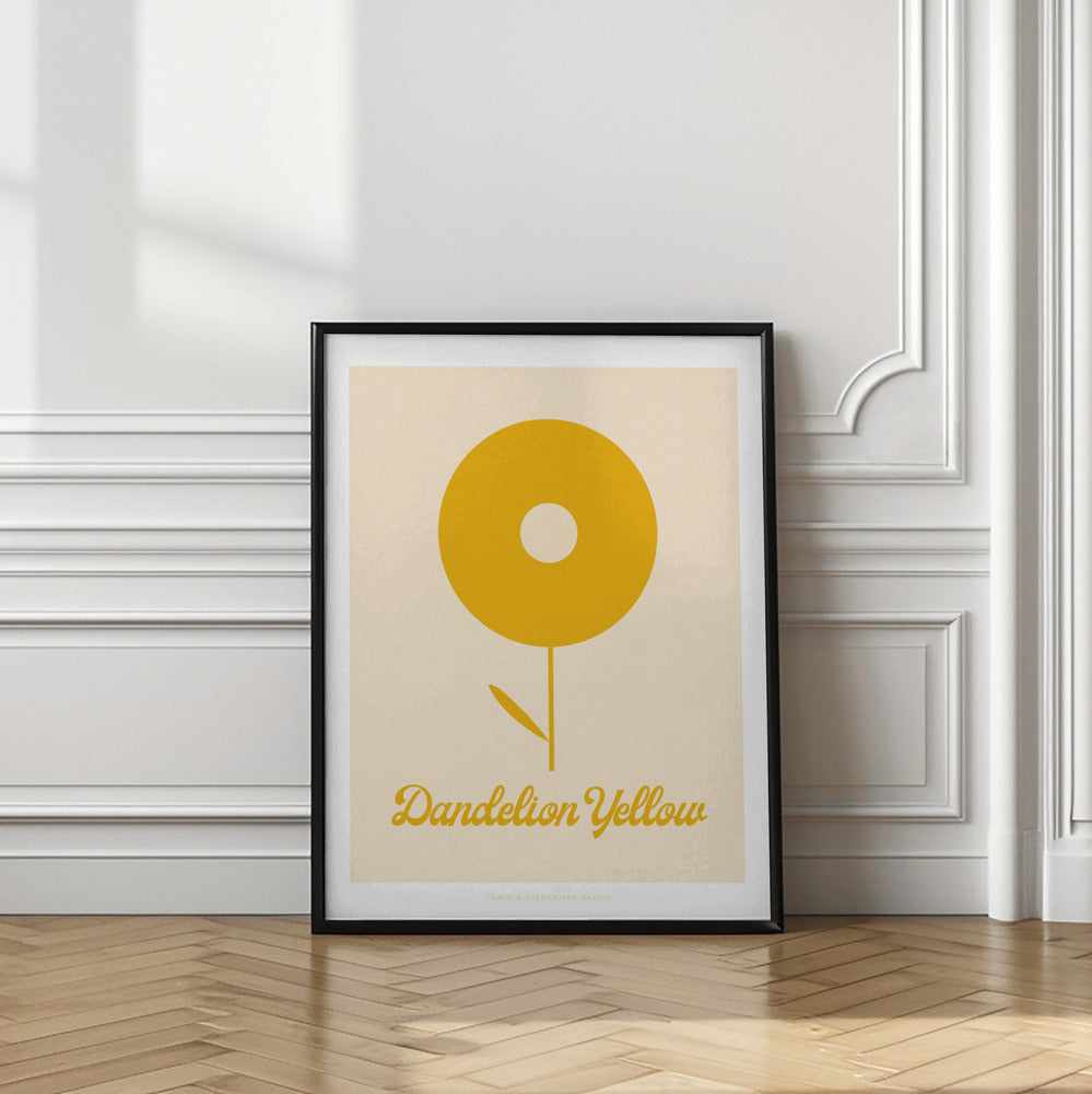 Pandc Dandelionyellow Copy Poster