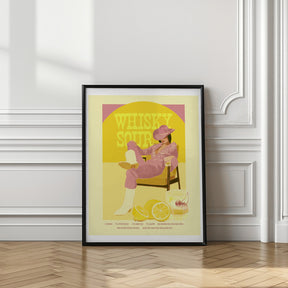 Jlr Whiskysour Pink Copy Poster