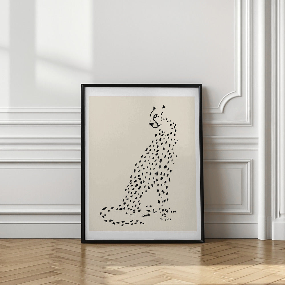 Pandc Leopard Poster