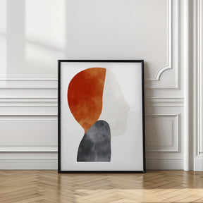 Abstract Minimalist Shapes No 2 Poster