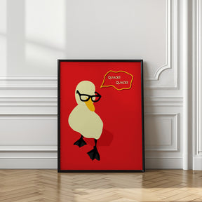 Dapper Duck Poster