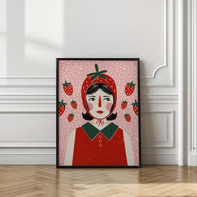 Strawberry Girl Poster