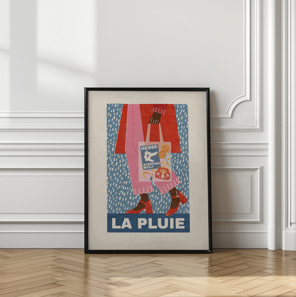 La Pluie French Style Poster