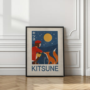 Kitsune Fox Poster