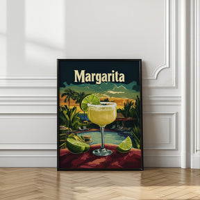 Margarita Vintage Poster