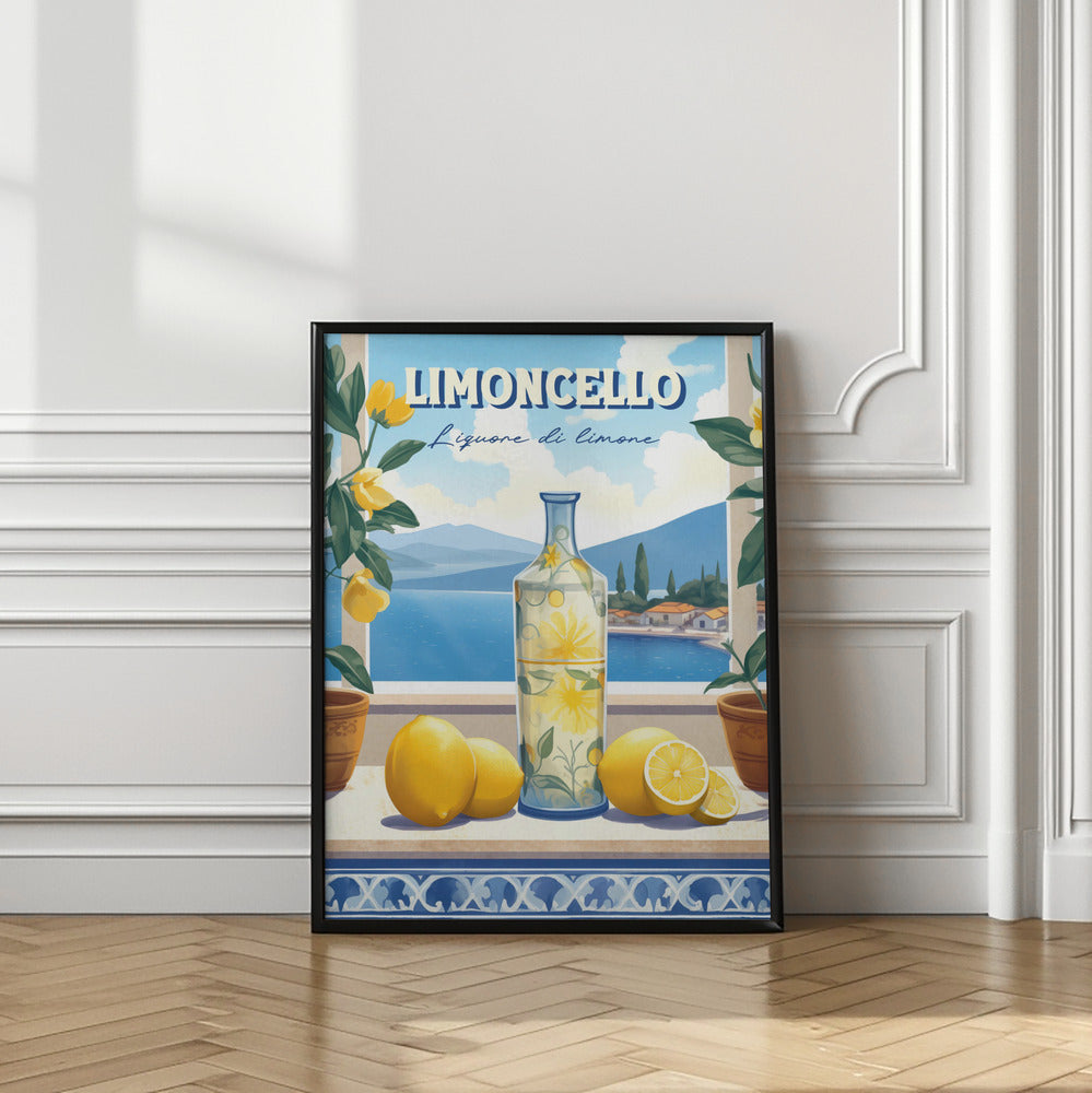 Limoncello Limone Poster