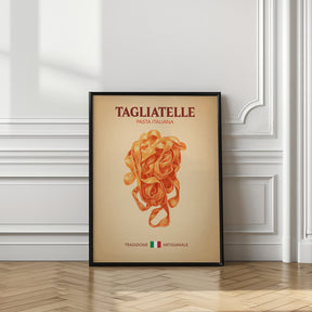 Tagliatelle Pasta Italiana Poster