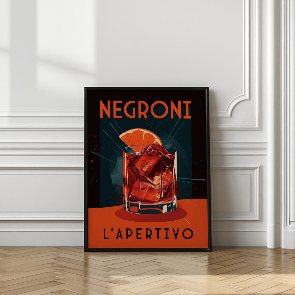 Negroni L&#039; Apertivo Poster