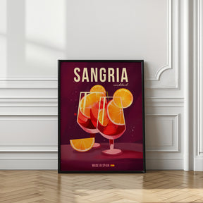 Sangria Cocktail Poster