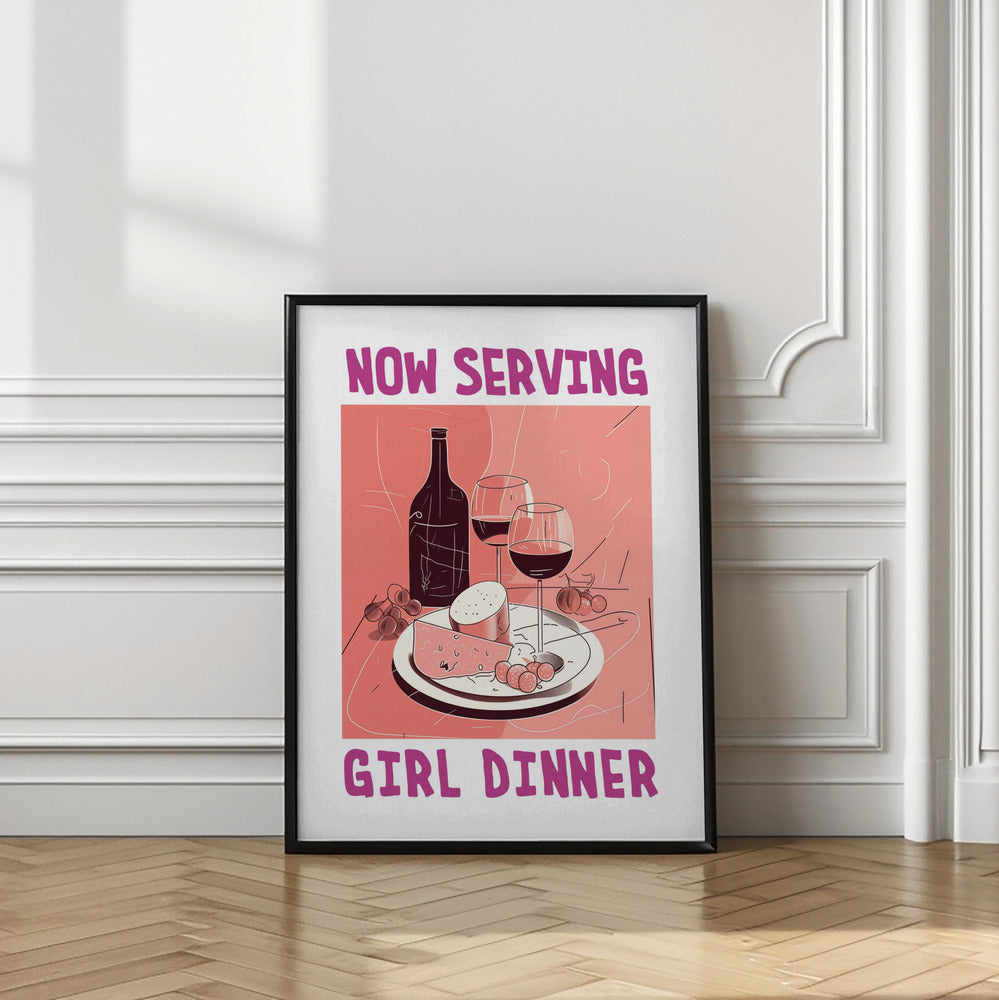 Girl Dinner No 1 Poster