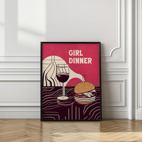 Girl Dinner No 3 Poster