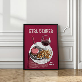 Girl Dinner No 4 Poster