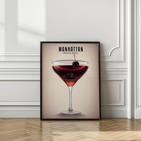 Manhattan Cocktail Poster