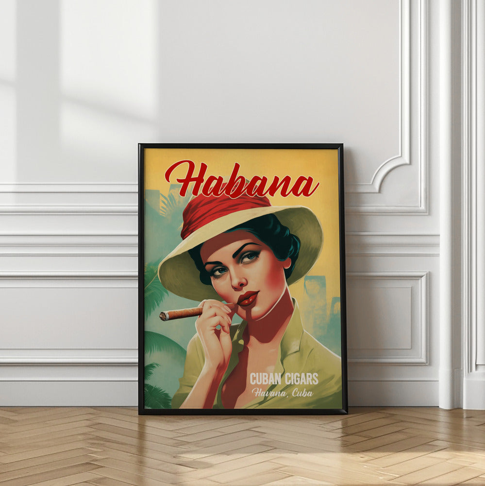 Habana - Cuban Cigars Poster