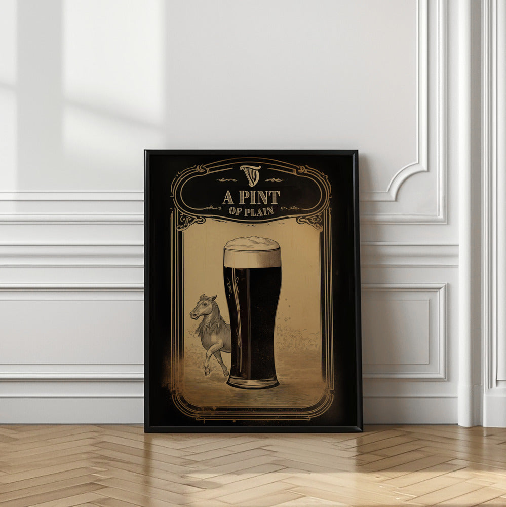 A Pint of Plain Poster