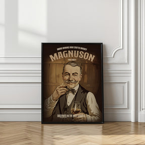 Magnuson Whiskey Poster