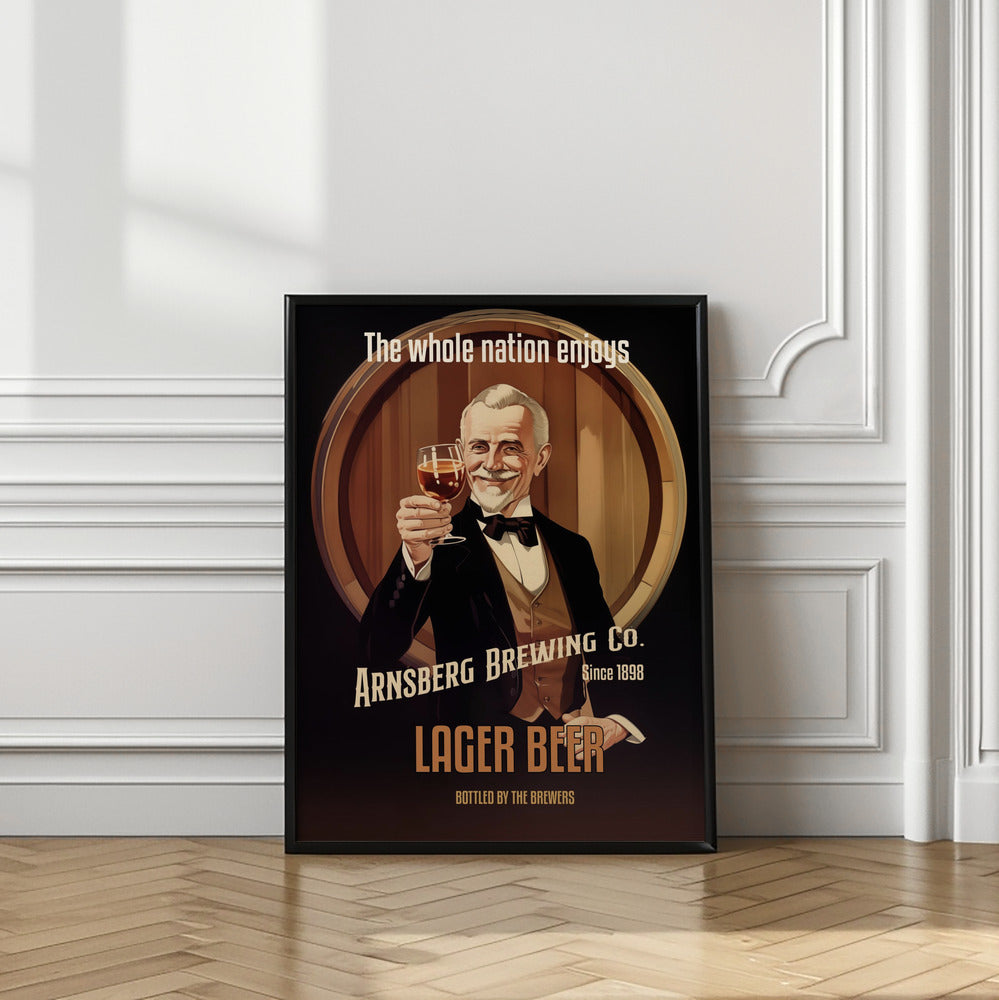 Lager Beer Poster