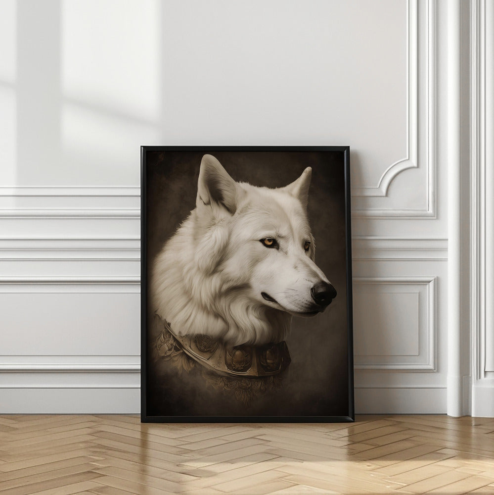 Wolf Portrait Poster