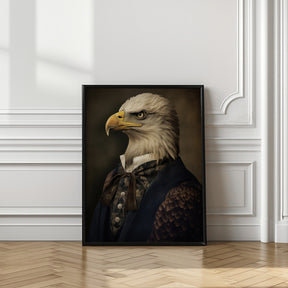 Bald Eagle Portrait Poster