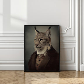 Lynx Portrait Poster