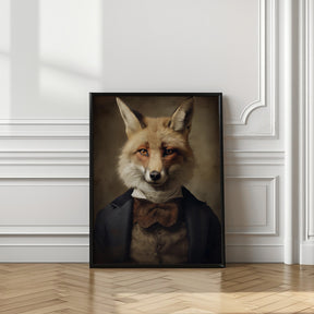 Fox Portrait Poster