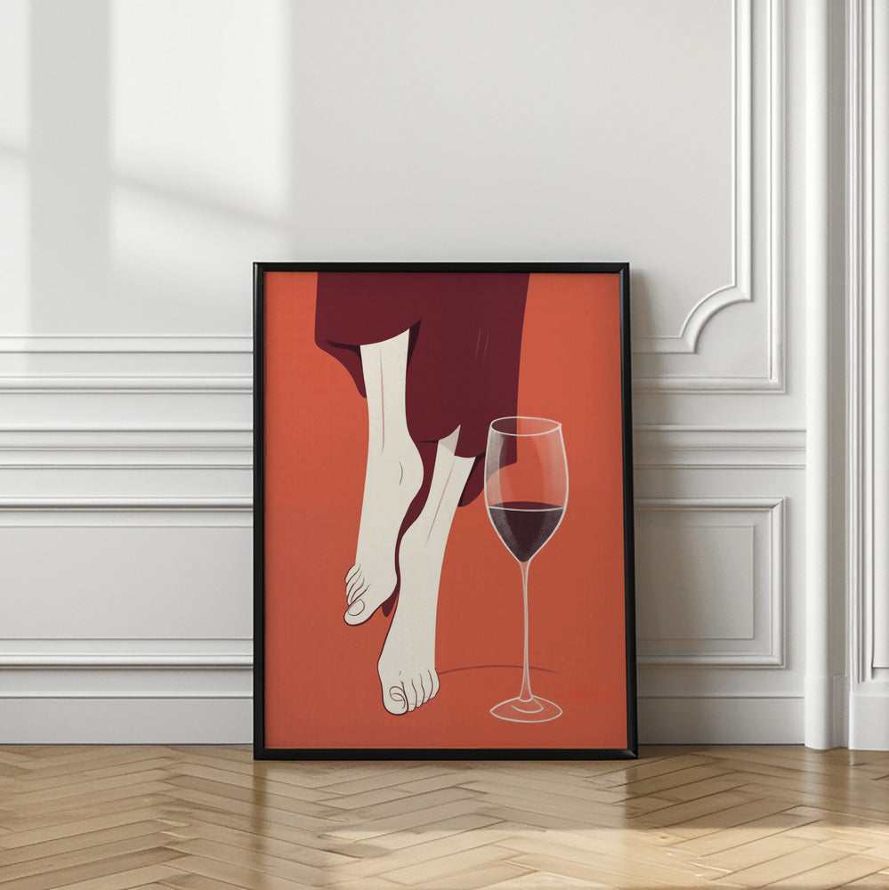 Wine and Dancing Poster