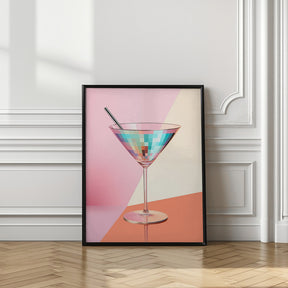 Sparkling Martini Poster