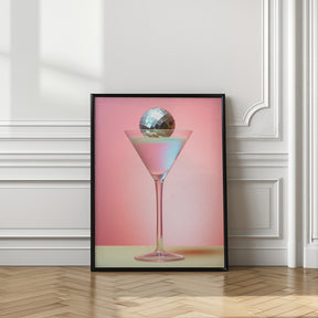 Disco Martini Poster