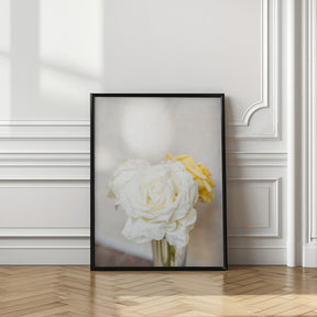 White Roses Poster